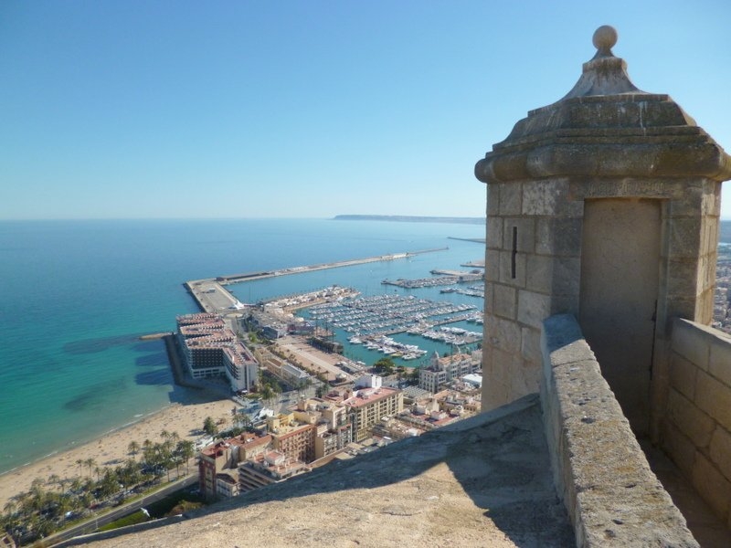 Alicante,Spain,Sta,Barbara's castle