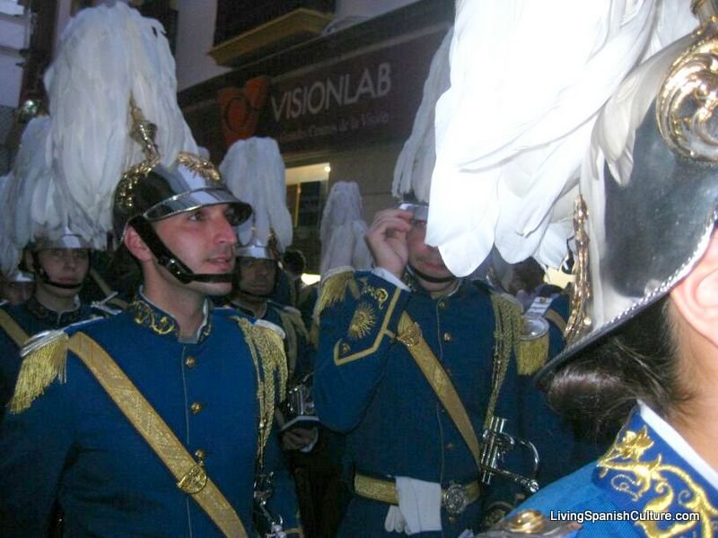 Holly Week,Seville,Spain,uniforms and music groups (6)
