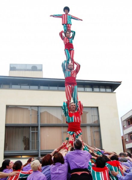 Castellers Mare de Deu de la Salut