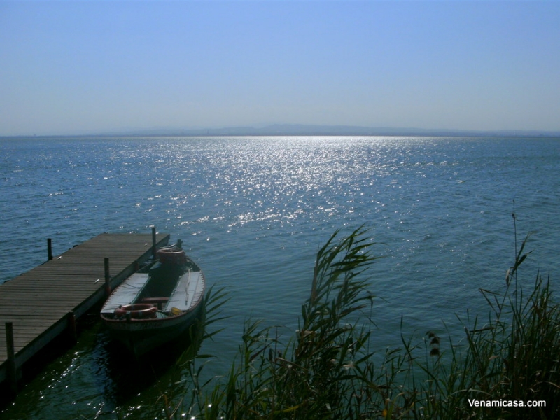 Sunset at La Albufera, Valencia, Spain