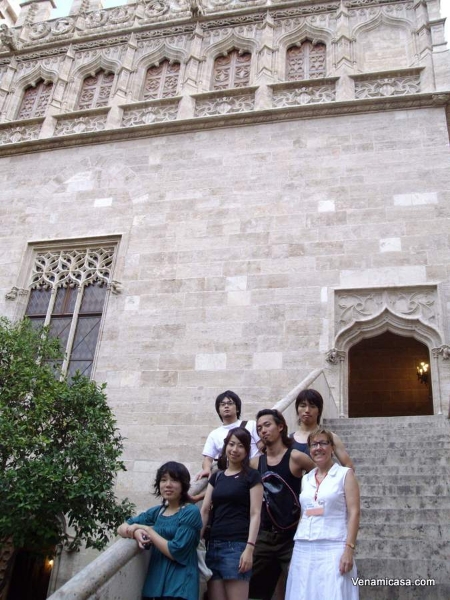 A visit to the Silk Exchange in Valencia