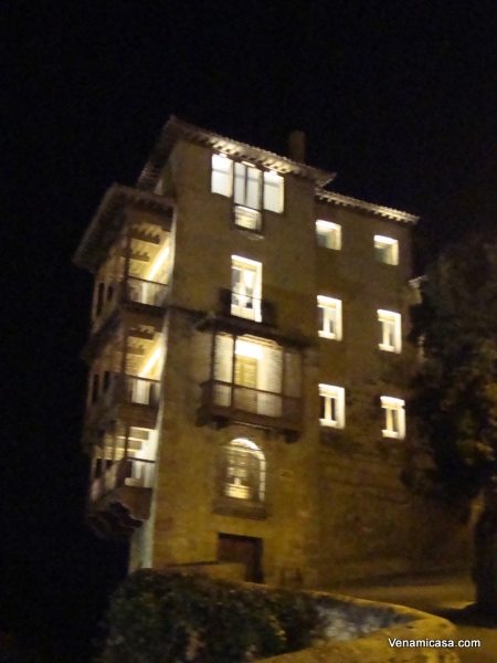 Hanging Houses by night