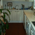 Homestay Sevilla, Spain, banos,kitchen