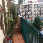 Homestay Barcelona,Spain,Rossello,terrace