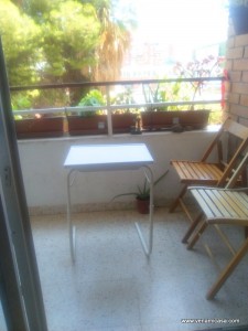 Homestay Barcelona, Spain, R Fabra i Puig, terrace 1.1