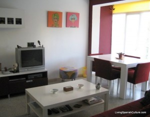 Homestay Barcelona, Spain, R. Fabra i Puig, dining