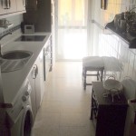 Homestay Sevilla, Spain, Av Kansas City, kitchen