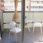 Homestay Sevilla, Spain, Av Kansas City, terrace