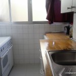 Homestay Sevilla, Spain, L de Gomara, kitchen