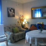 Homestay Sevilla, Spain, L de Gomara, living