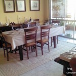 Homestay Sevilla, Spain, V. de Lujan, dining 2