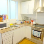 Homestay Valencia, Spain, Pl. Andujar, kitchen